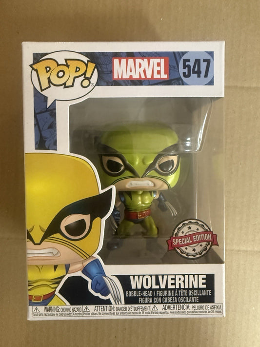 Funko Pop! WOLVERINE Metallic #547 First Appearance NEW & IN STOCK UK