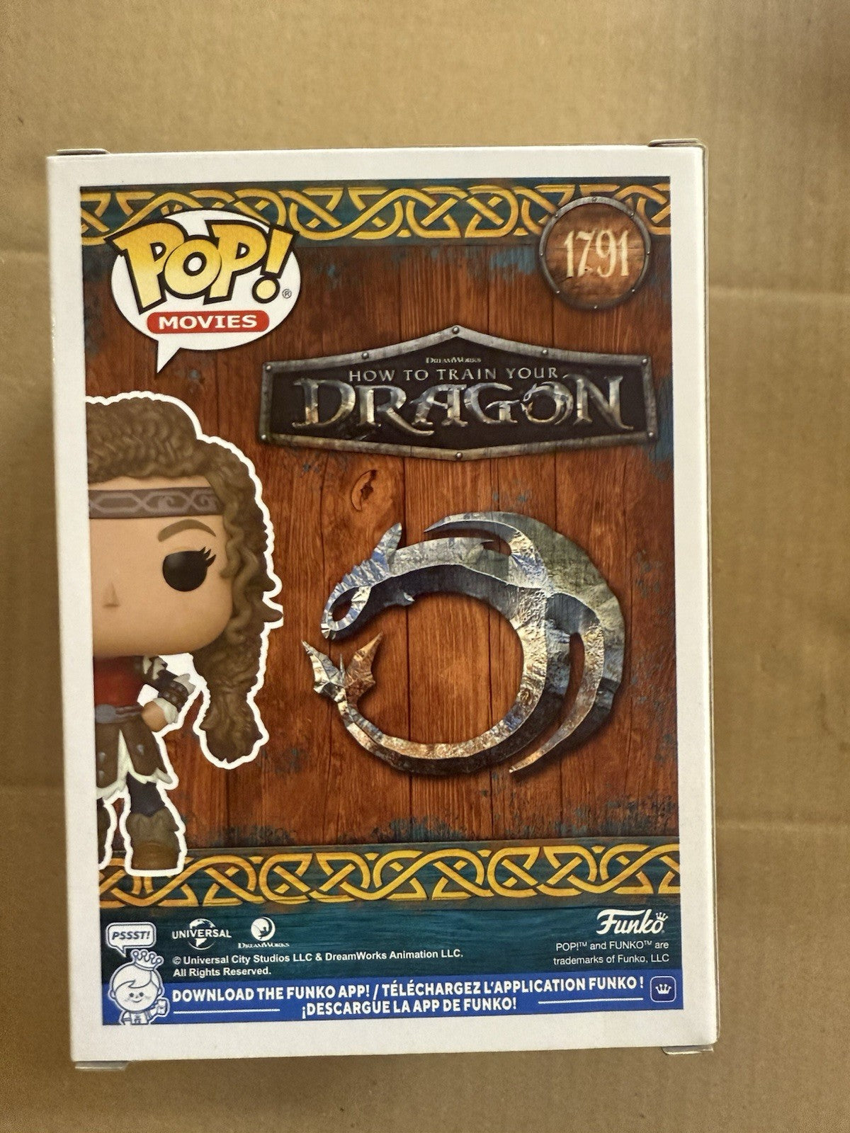 Funko Pop! ASTRID #1791 How to Train Your Dragon Figure NEW.    A2