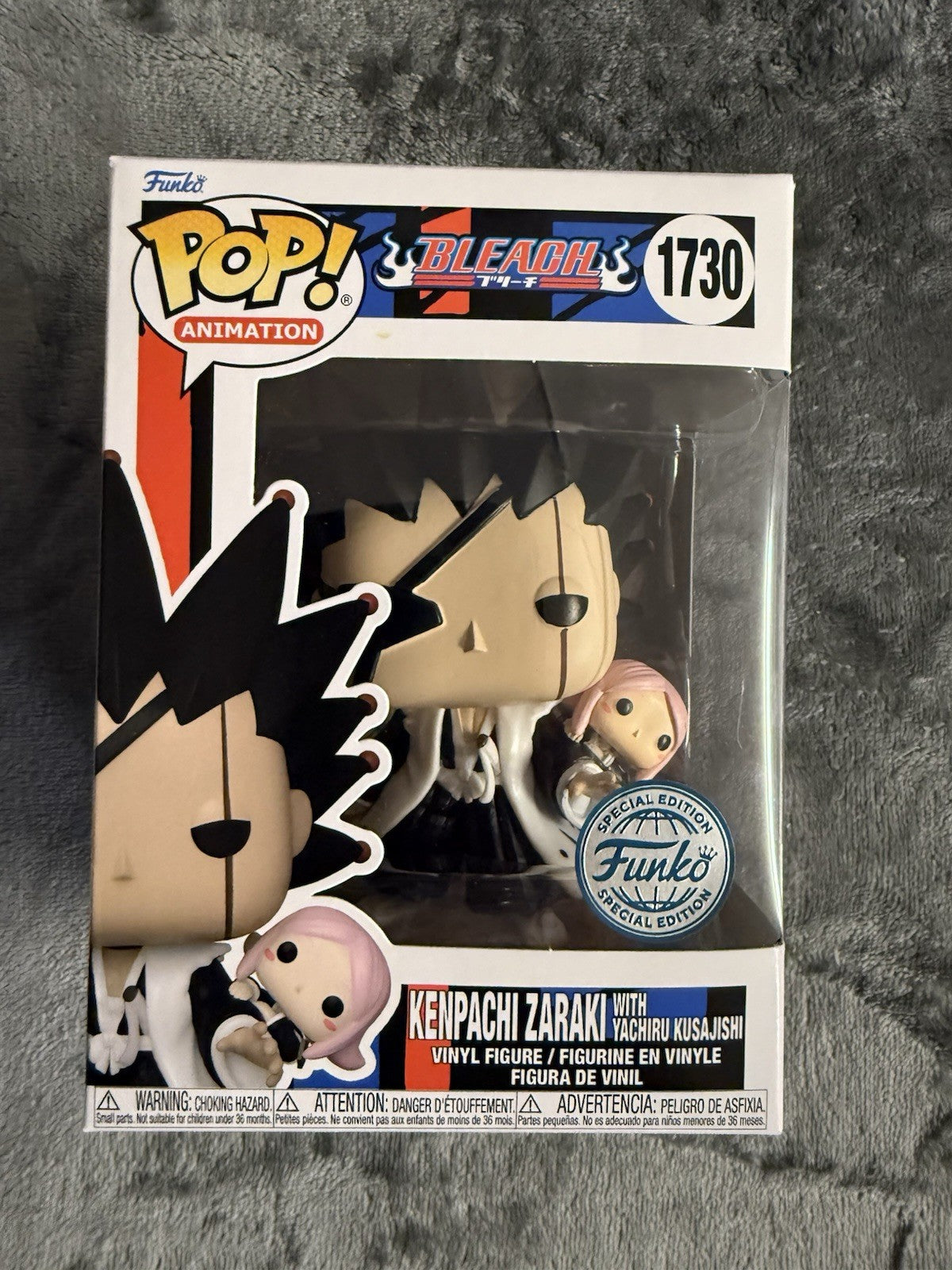 Bleach Kenpachi Zaraki with Yachiru Kusajishi (Special Edition) #1730 Funko Pop