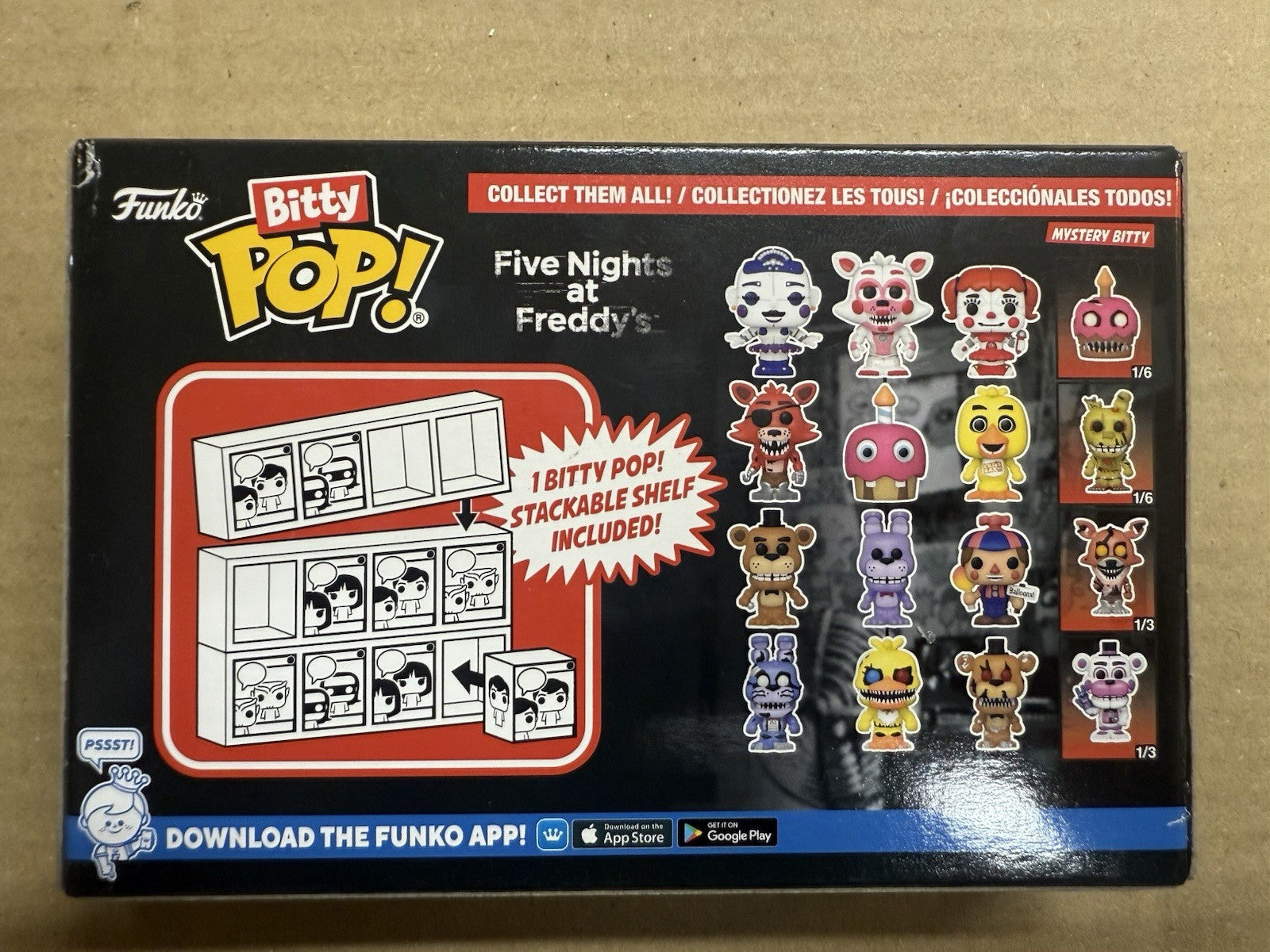 Five Nights at Freddy's: Funko Bitty POP! 4-Pack Series 4.     A2