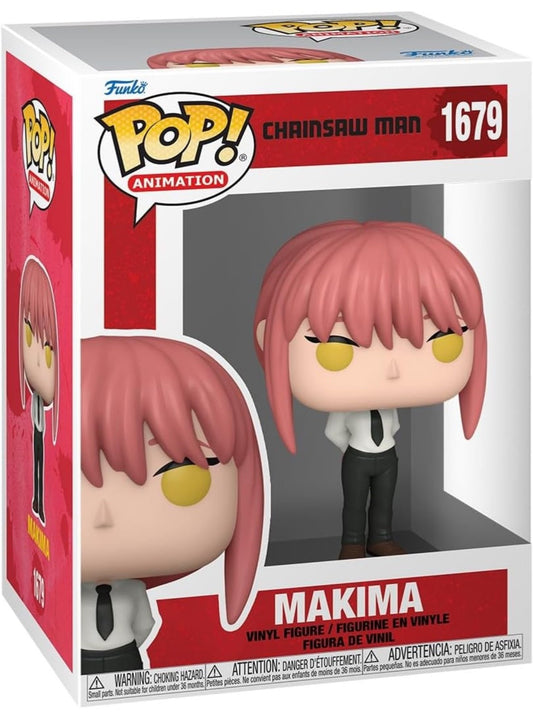 Funko Pop Makima (1679) Chainsaw Man Anime Manga Funko Vinyl Figure Figurine A2