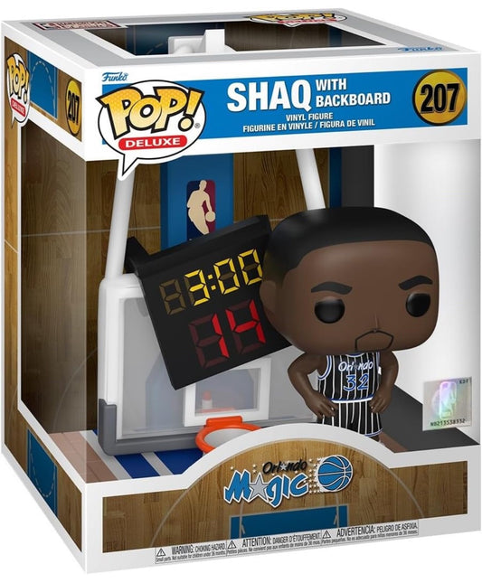 SHAQ (WITH BACKBOARD) | NBA | Funko Pop Deluxe | 6 Inch #207.     A2