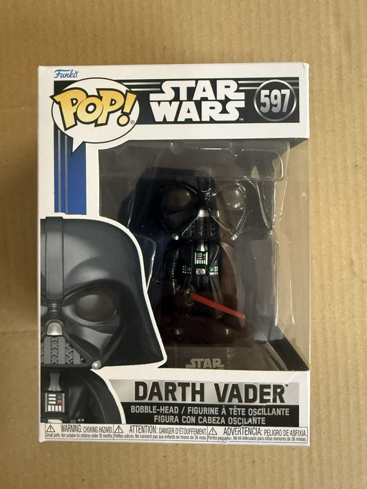 Funko Pop Darth Vader 597 Star Wars Classics A New Hope Vinyl Figure Figurine A2