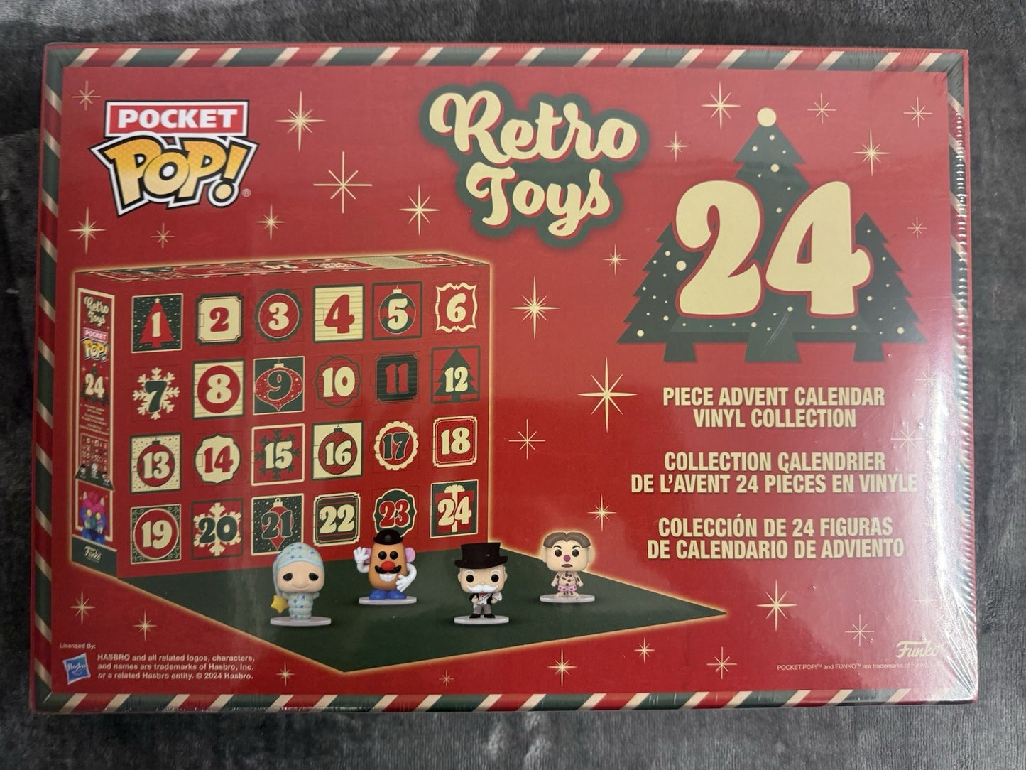 New and Sealed Funko Pocket Pop Retro Toys Hasbro Advent Calendar