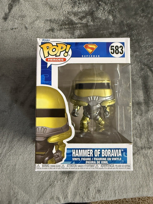 Superman Hammer of Boravia Funko Pop! Vinyl Figure #583  In Hand UK!    A6