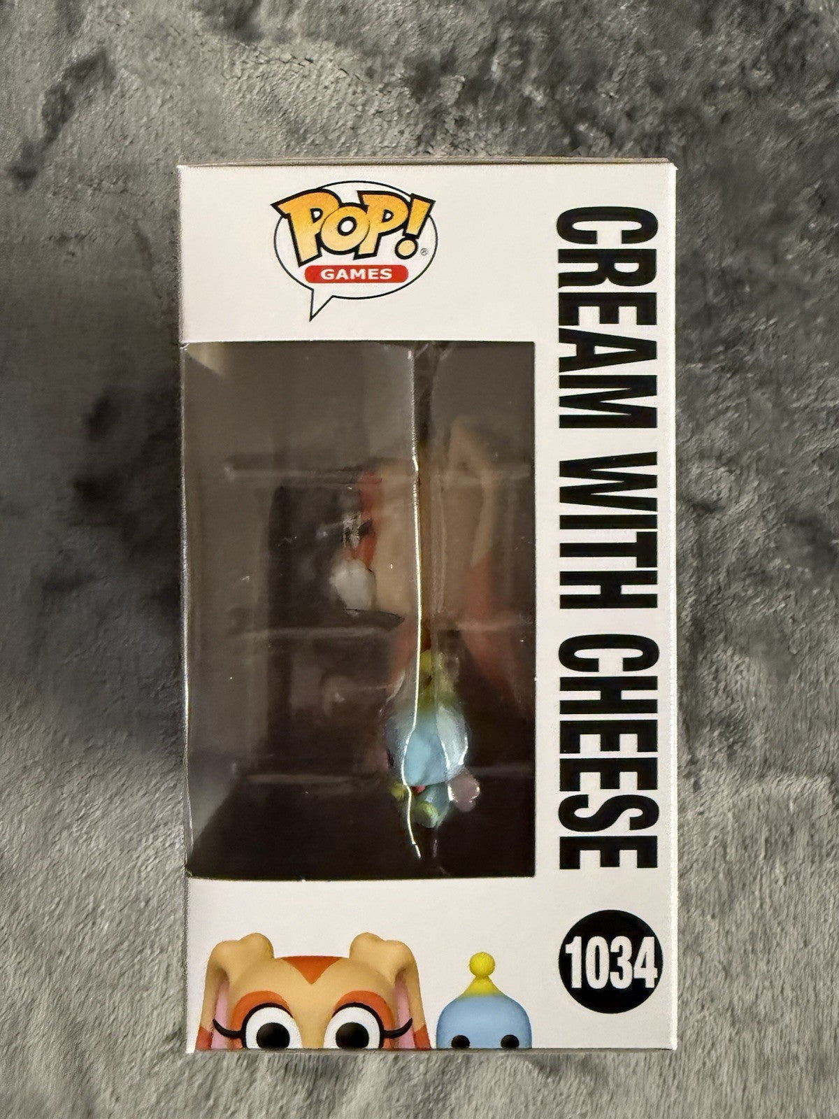 SONIC THE HEDGEHOG CREAM WITH CHEESE FUNKO POP FIGURE 1034.  A6