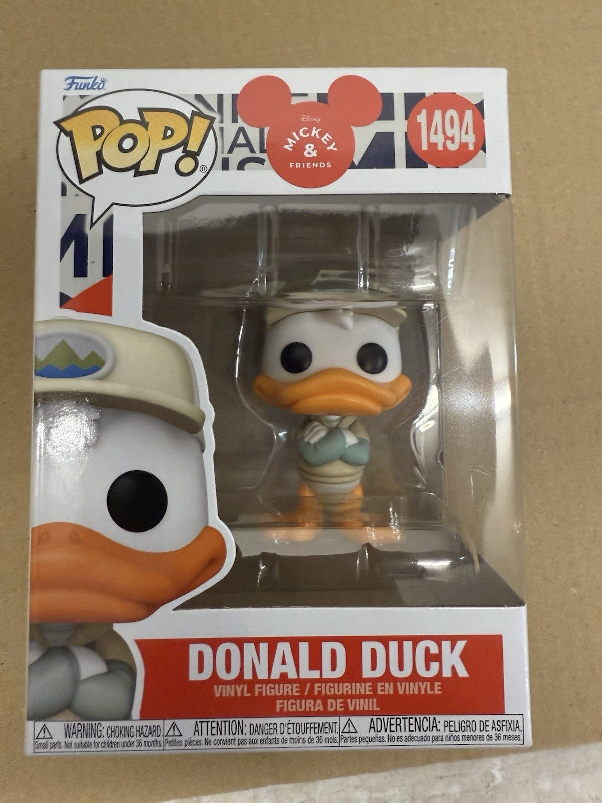 Funko Pop! Disney Mickey And Friends Donald Duck #1494 Vinyl Figure.   A4