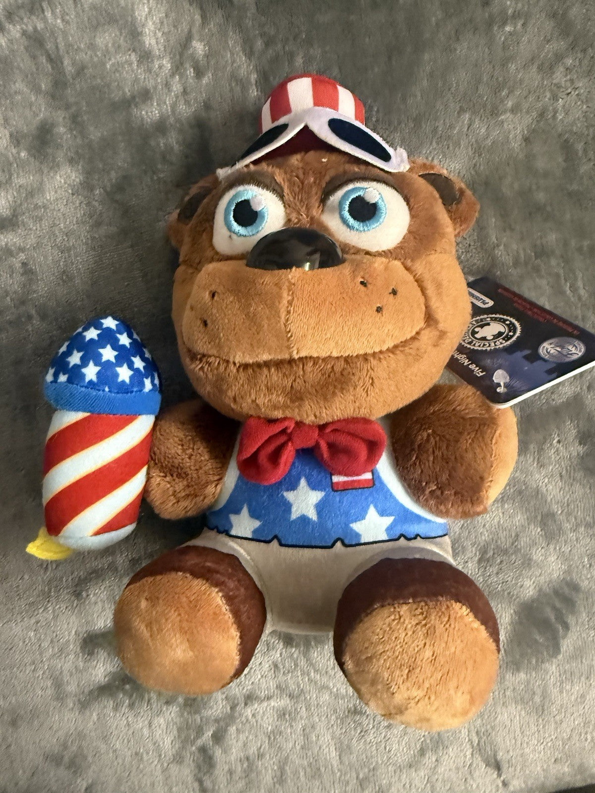 Five Nights at Freddys Freddy Firework Freddy Plush 4th July Funko UK  7‚Äù
