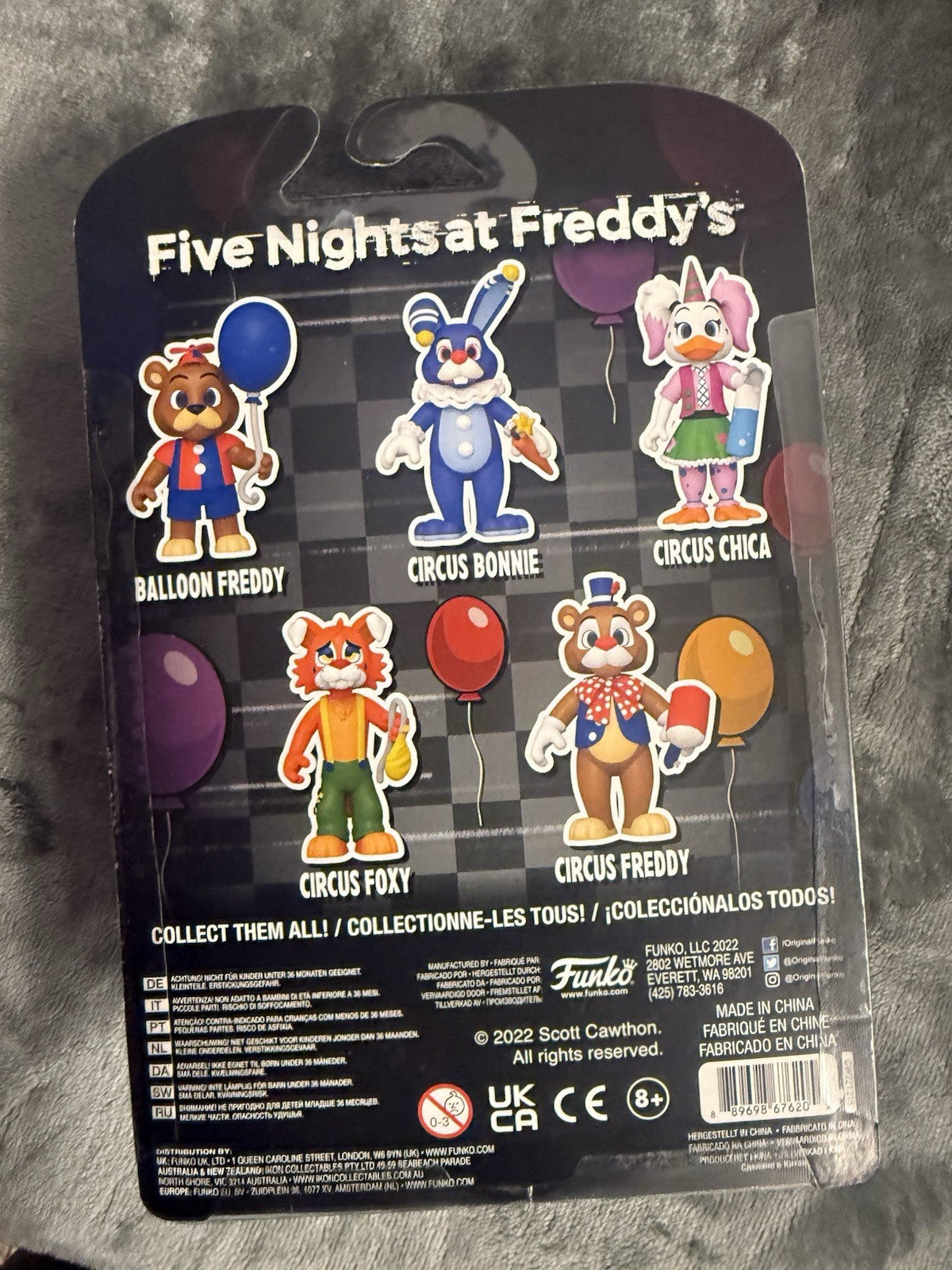Five Nights At Freddys Balloon Freddy FNAF Funko Figure Collectable NEW Circus