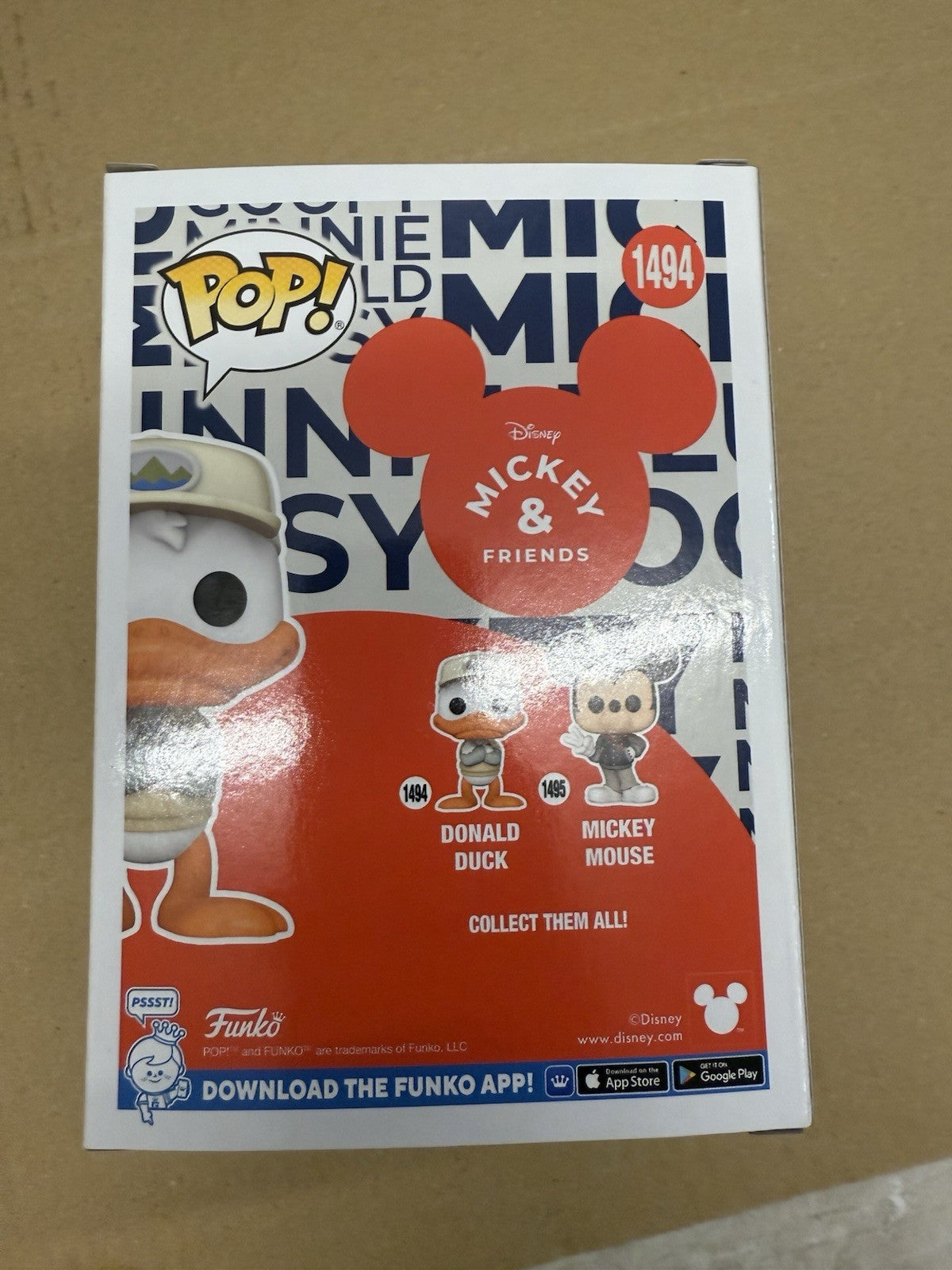 Funko Pop! Disney Mickey And Friends Donald Duck #1494 Vinyl Figure.   A4