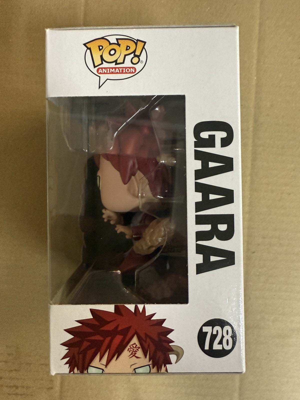 Funko Pop Gaara (728) Naruto Shippuden Anime Manga Vinyl Figure Figurine.  A3