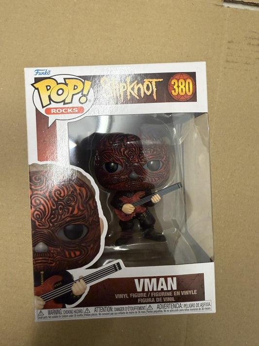 Funko Pop Rocks Slipknot Vman Figure Heavy Metal Rock Band New