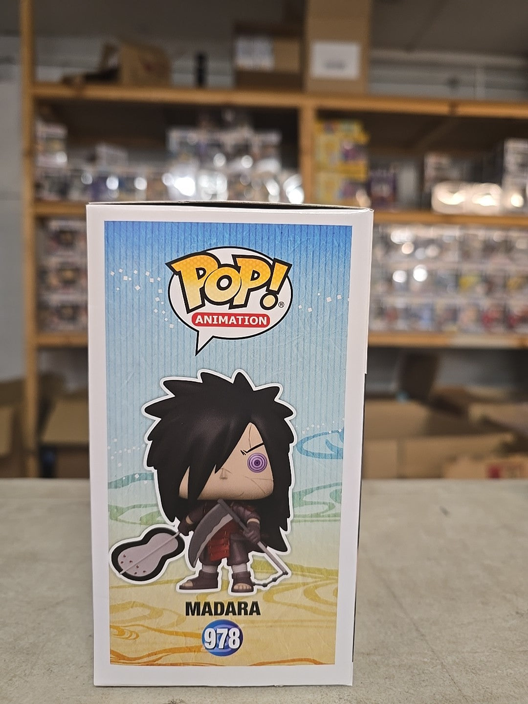 Funko Pop! Madara 978 Naruto Shippuden Special Edition Vinyl Figure Brand New