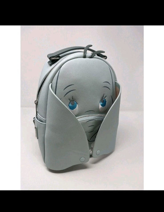 Loungefly Disney Dumbo Figural Ears Mini Backpack New