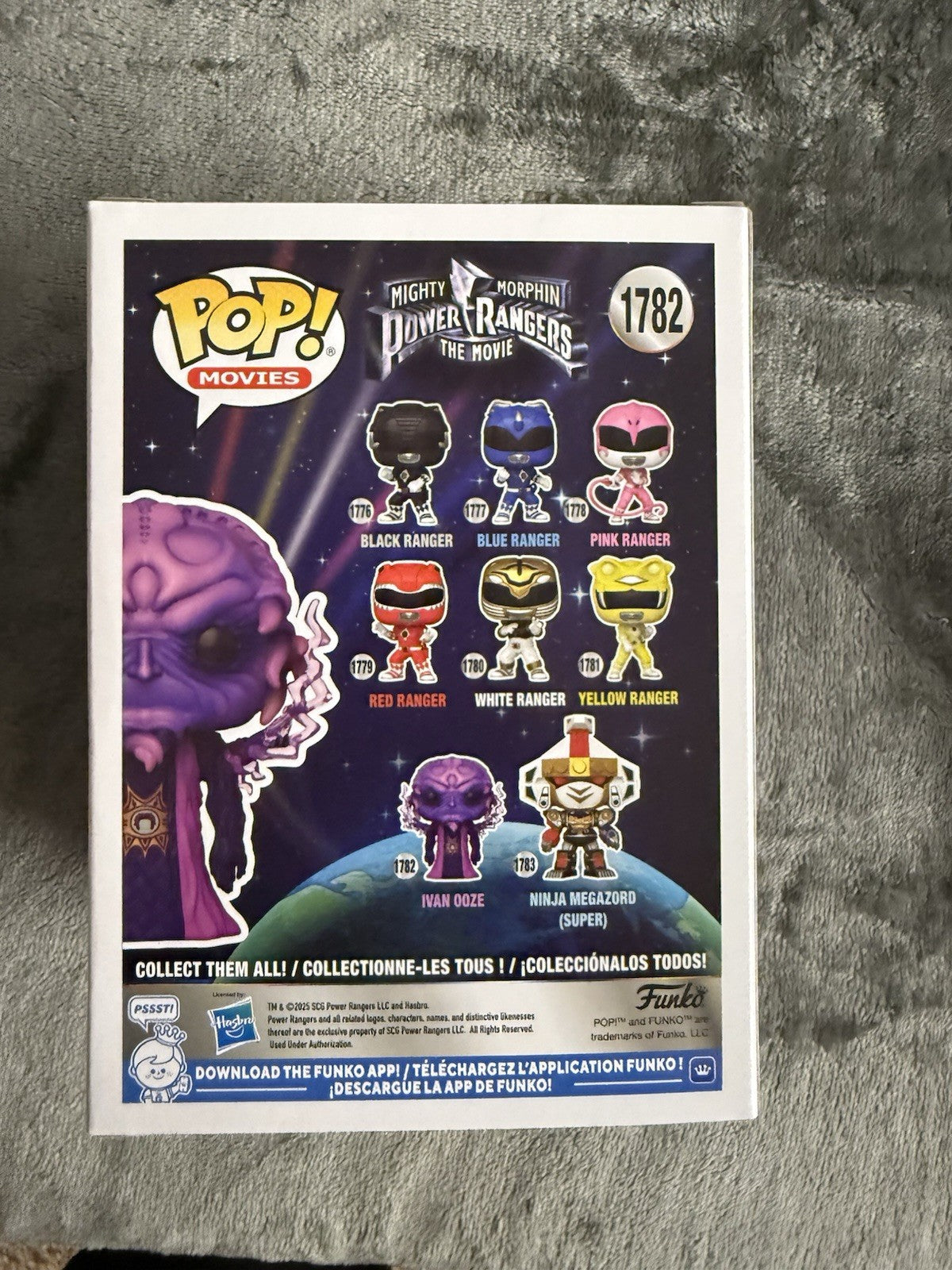 Funko Pop Movies Mighty Morphin Power Rangers The Movie Ivan Ooze #1782.  A6