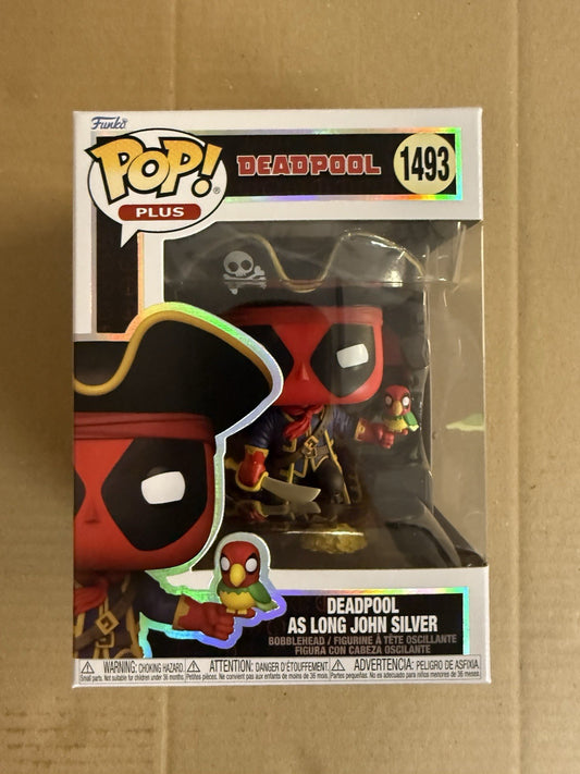 Funko Pop! Deadpool - Deadpool as Long John Silver #1943 Figure.   A3