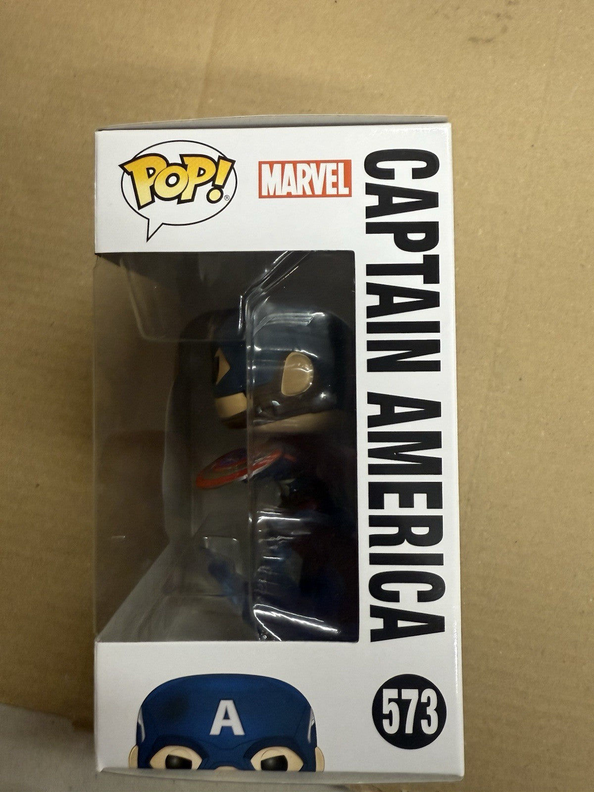 Funko Pop! Avengers: Endgame Captain America #573 Marvel Collectible Figure   A2