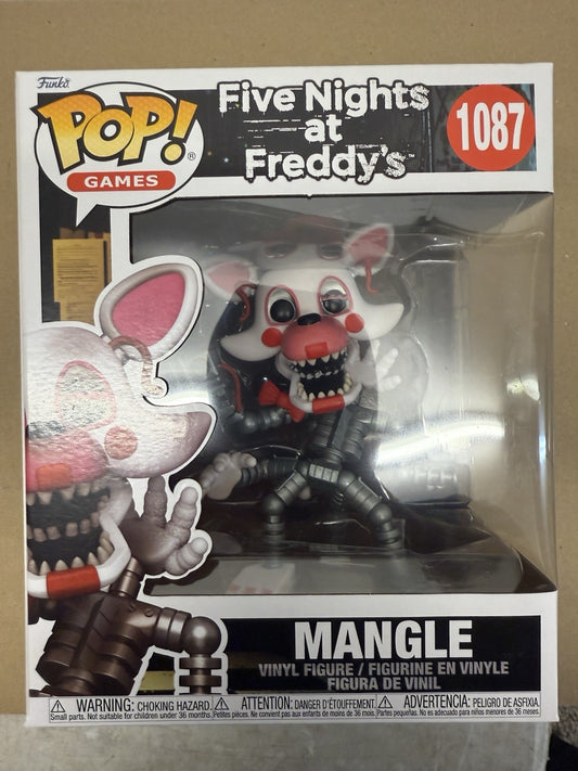 Funko Pop Vinyl Five Nights at Freddy's Mangle 1087 FNAF Figure NEW UK.   (A1)
