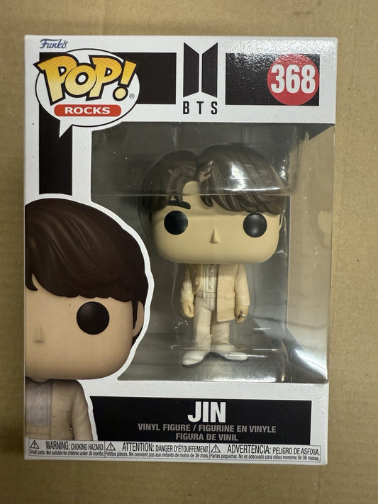 Funko Pop Jin (368) BTS K-Pop Popstar Music Vinyl Figure Figurine.   A2