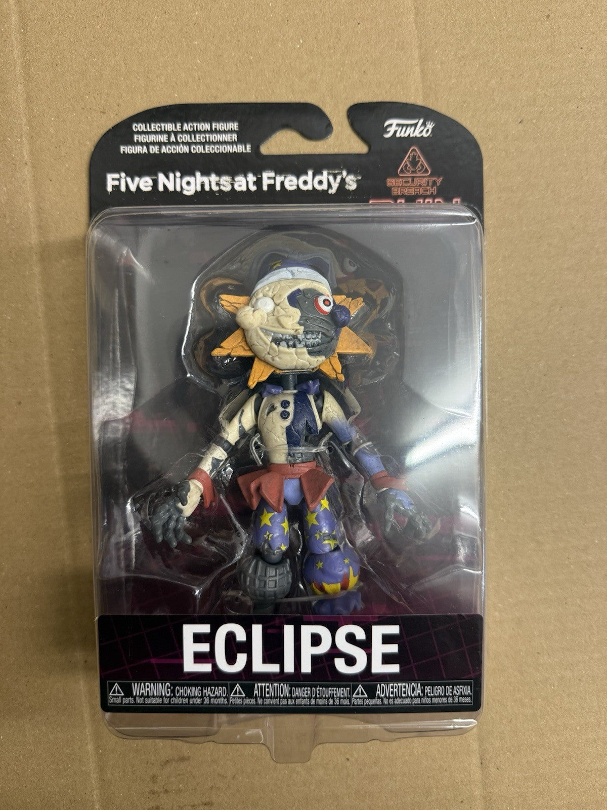 FIVE NIGHTS AT FREDDY'S  SECURITY BREACH RUIN ECLIPSE FIGURE BRAND NEW UK