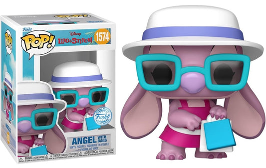 Lilo & Stitch Angel with Bags Funko Pop! Vinyl Figure #1574  Specialty Series A2