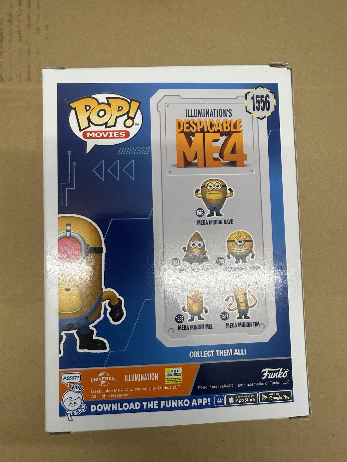 Funko POP! Movies Despicable Me 4 Mega Minion Mel Collectable Figure # 1556