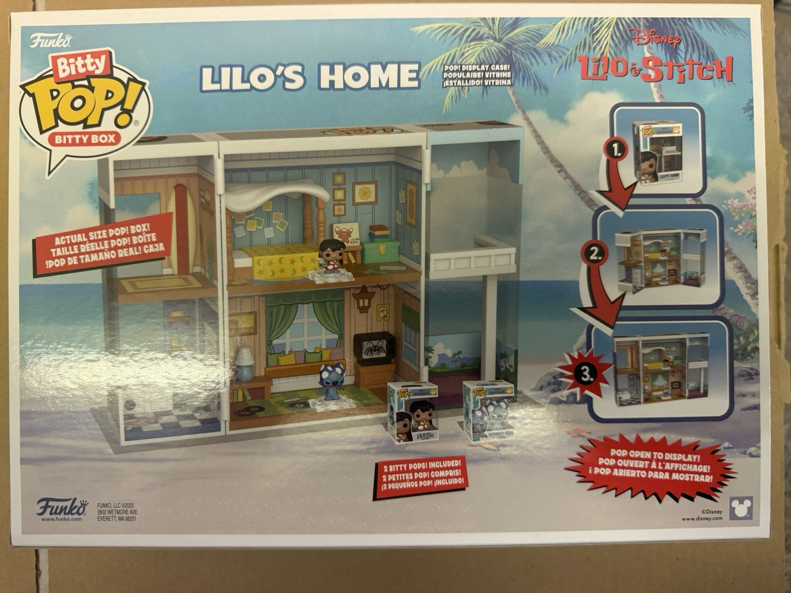 Funko Bitty Pop! Bitty Box Lilo's Home Disney Lilo & Stitch Set Play. (A1)