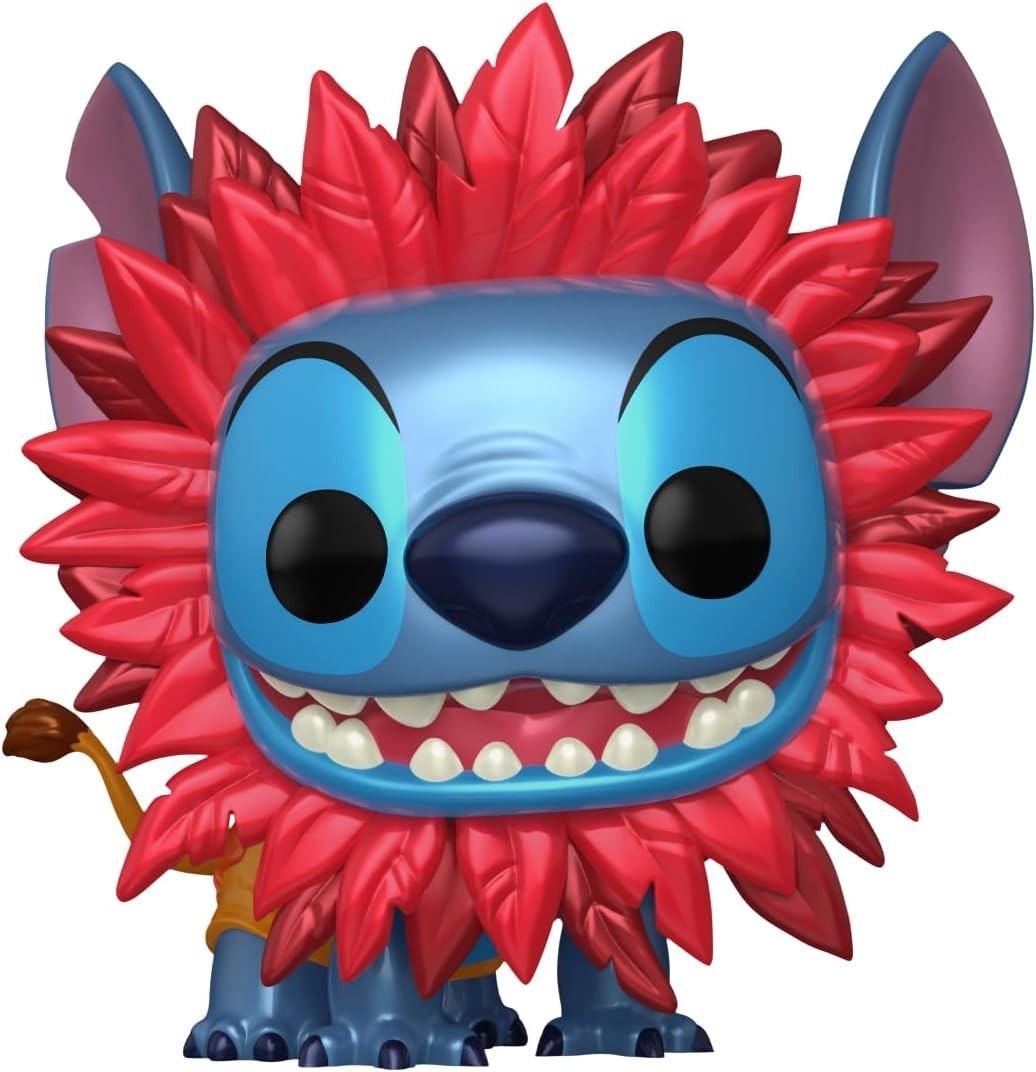 Funko POP! & Tee - #1461 Stitch Costume: Simba - T-Shirt Size Medium.     A4