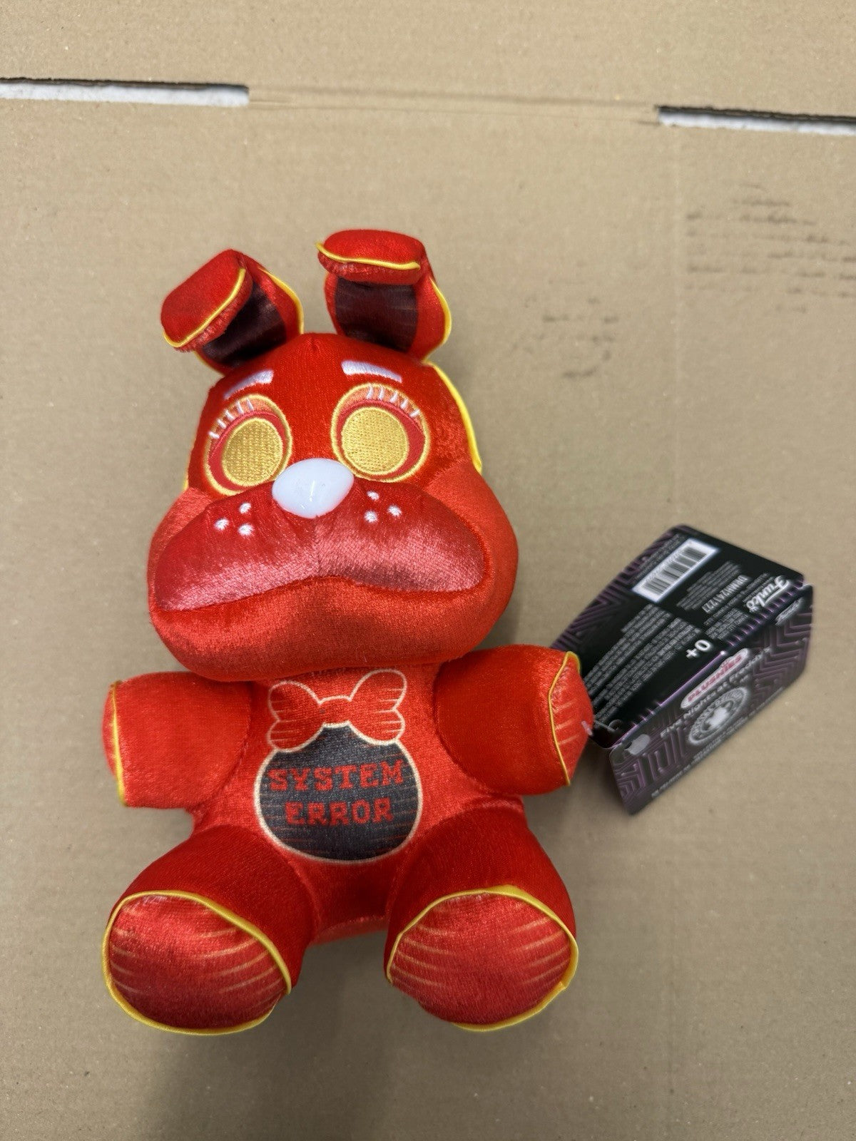 SYSTEM ERROR BONNIE Special Edition  7" Soft Toy (Five Night's at Freddy's) (A1)