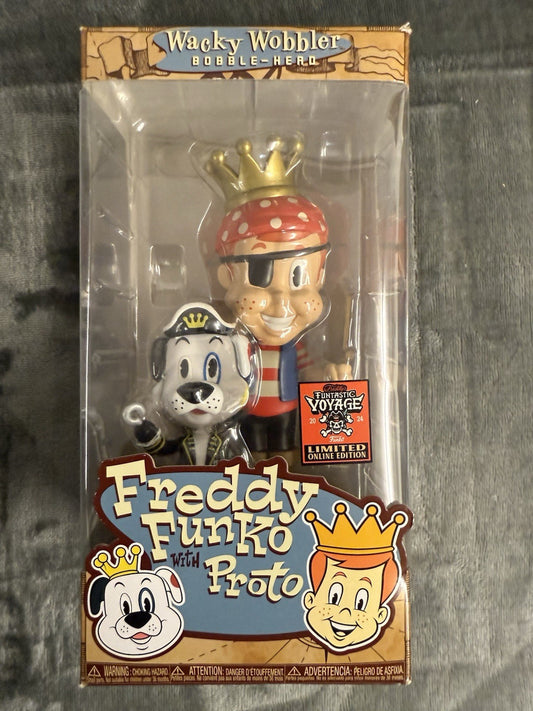 Funko Box of Fun 2024 - Freddy Funko With Proto Wacky Wobbler [Funtastic Voyage]