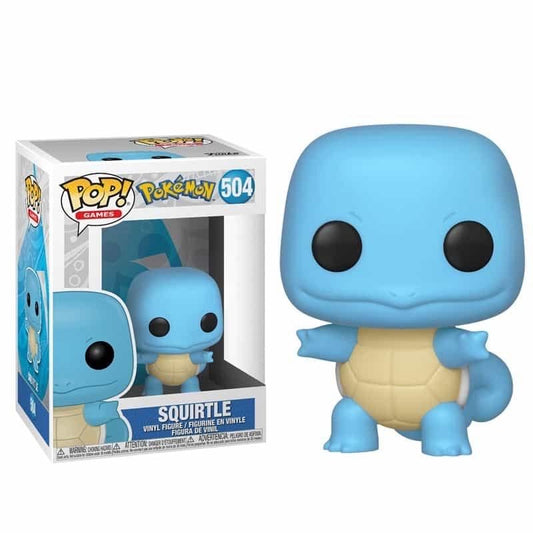 POP! Pokemon Squirtle #504 Games Vinyl Figure