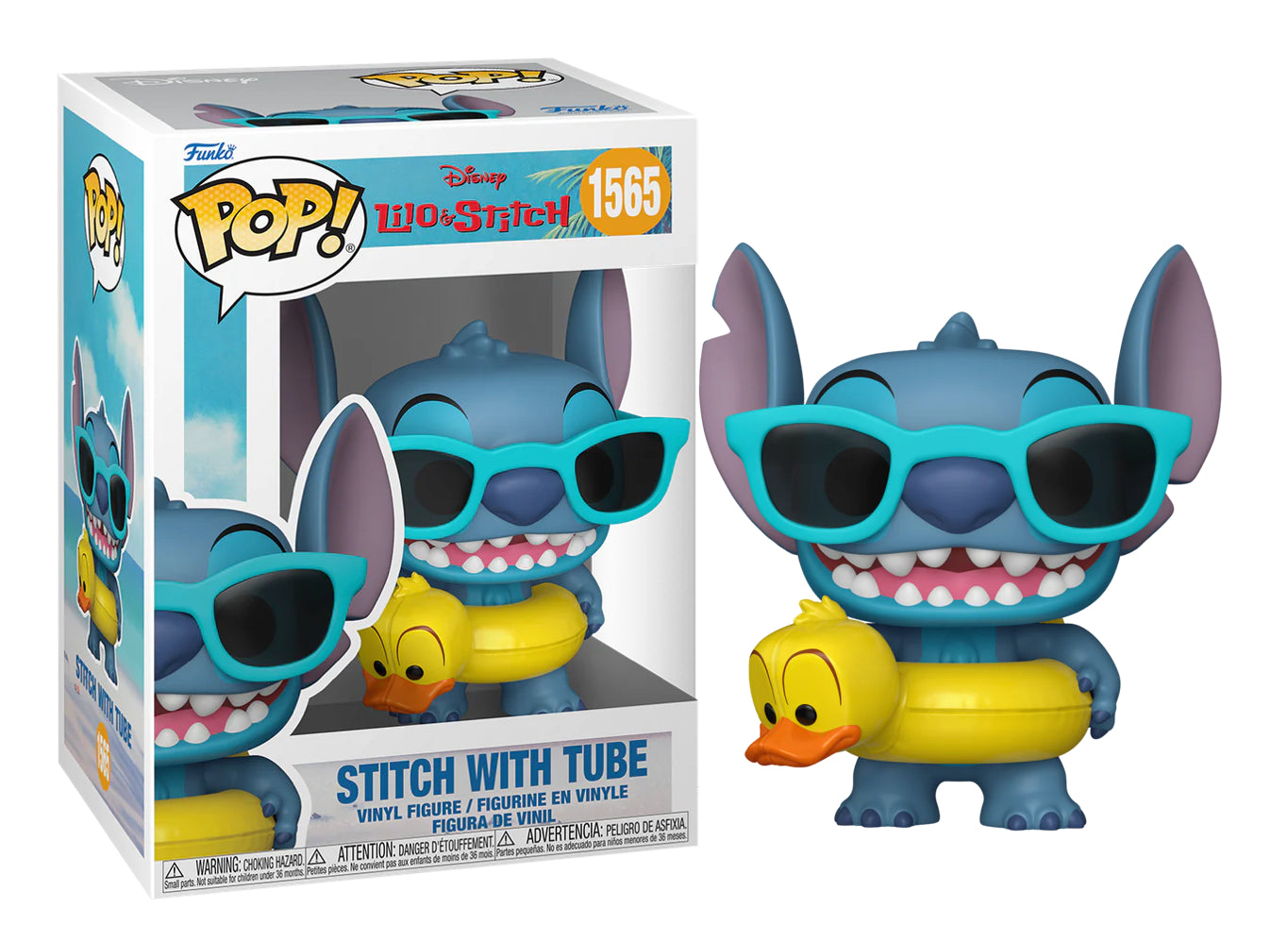 Funko Pop! Lilo & Stitch - Stitch with Tube