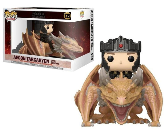 Funko Pop! House of the Dragon Aegon Targaryen with Sunfyre