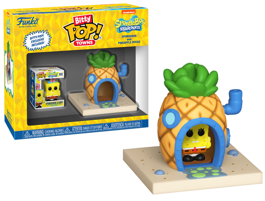 Funko Bitty Pop! SpongeBob SquarePants and Pineapple House
