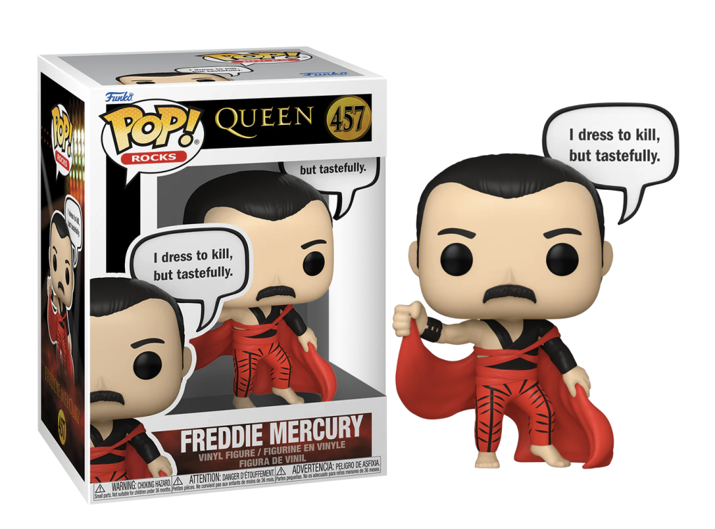 Queen Figurine - POP! - Freddie Mercury - I Dress to Kill