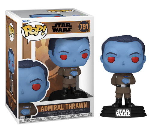 Funko POP Star Wars: Tales of the Empire Admiral Thrawn 4.5-in Vinyl Bobblehead Figure